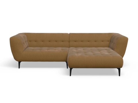 Ecksofa mit Longchair rechts